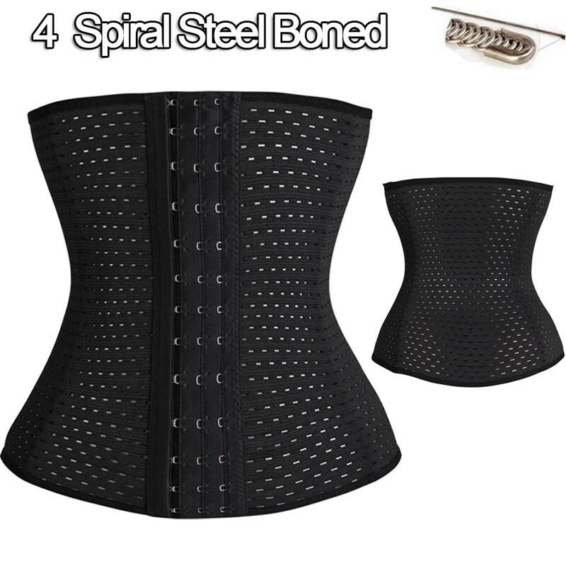 Corset Waist Trainer Training Shaper Body Shapewear Underbust Cincher Belly Belt