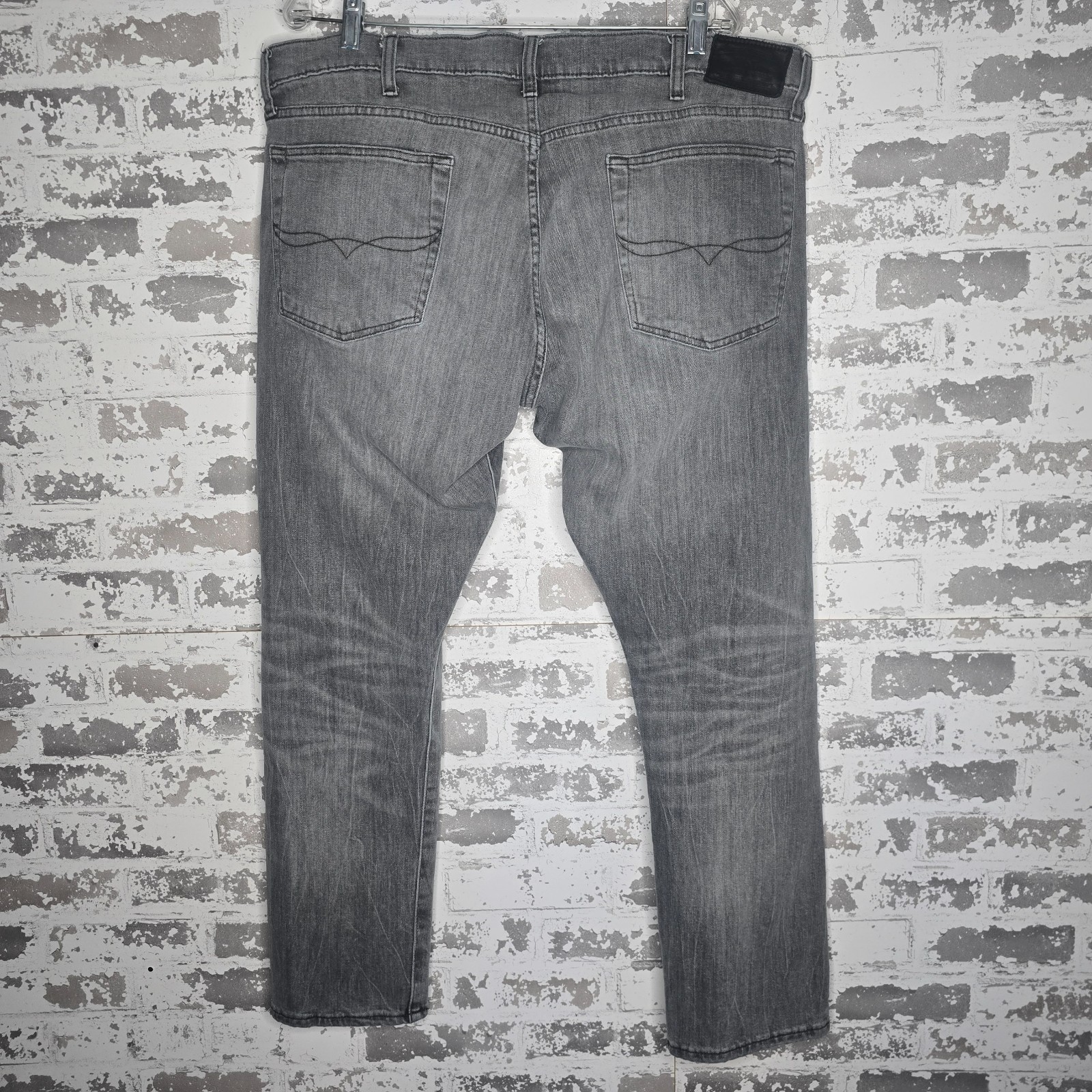 Polo Ralph Lauren Jeans Mens 40×32 Gray The Sullivan Slim Stretch Straight Leg