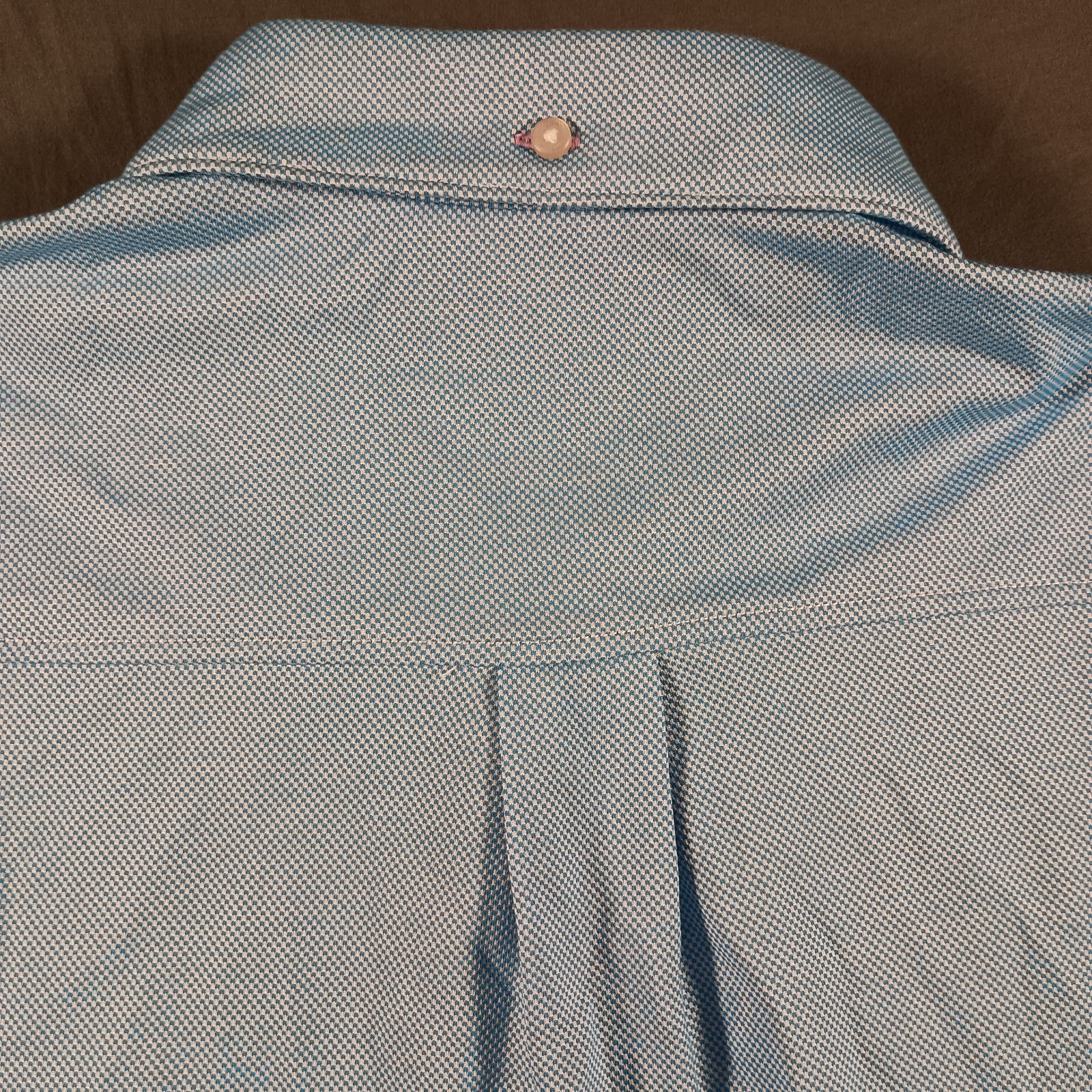 Tommy Bahama San Lucio Stretch Blue Performance Geometric Shirt Men’s Large