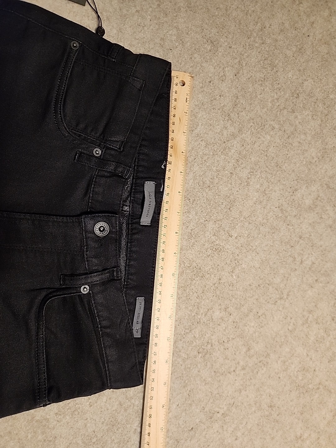 NWT $248 John Varvatos Black Weft Jeans Sz 29×33 J701 regular J701 RX88AYTRR