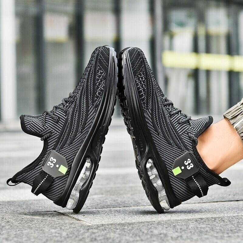 Mens Breathable Non-slip Athletic Shoes Soles Casual Lightweight Soft-Sole Shoes