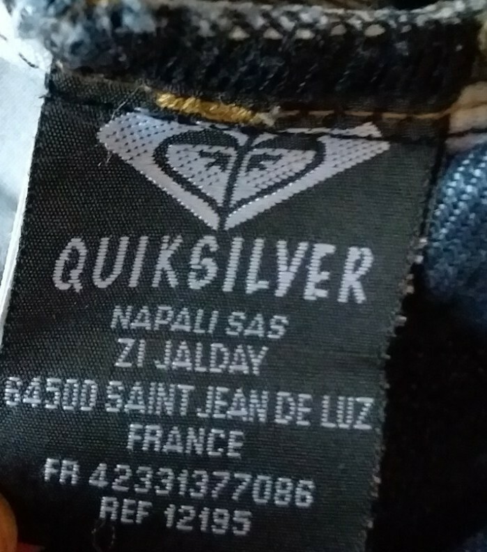 RARE QUIKSILVER ROXY LIFE BLUE BOOTCUT JEANS METAL HOOP DETAIL SIZE4 32W 32L