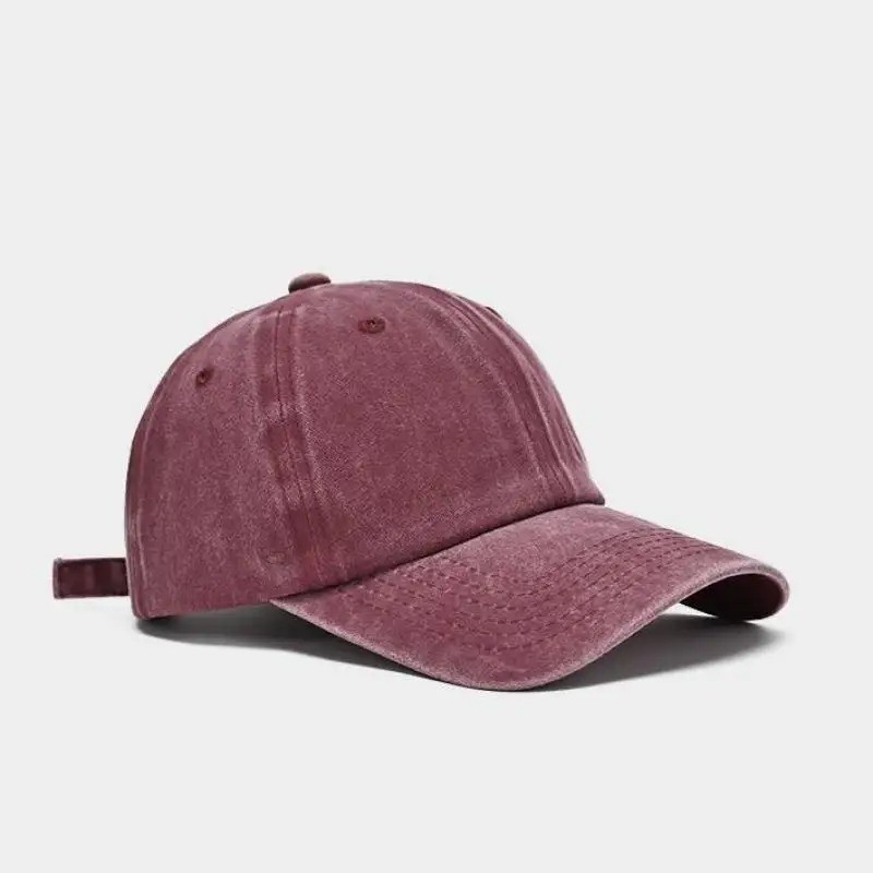 Cotton Baseball Cap Ball Dad Hat Adjustable Plain Solid Washed Men Premium 2026