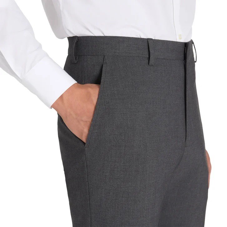 Calvin Klein Men’s Slim Fit Gray Dress Pants Size 38×29 NWT