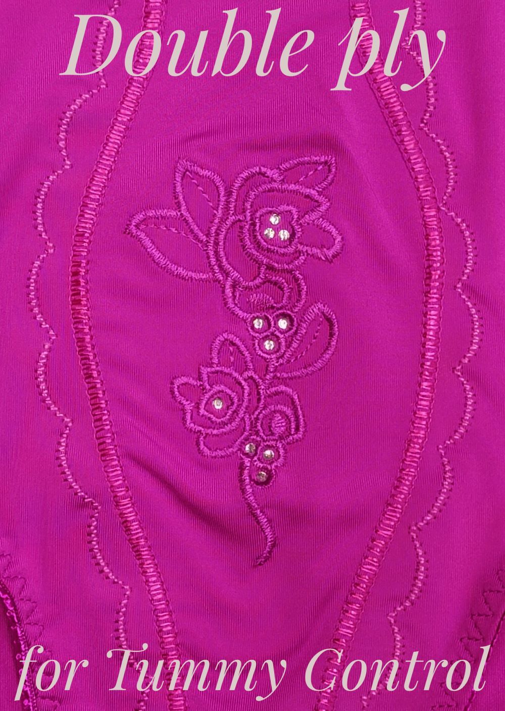 Women High Waist Pockets Tummy Control Full Coverage Girdle Brief Panties S-4XL