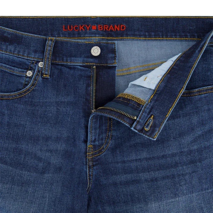 Lucky Brand 410 Men’s Lot of 2 Athletic Straight BLUE Jeans 30×30 NWT