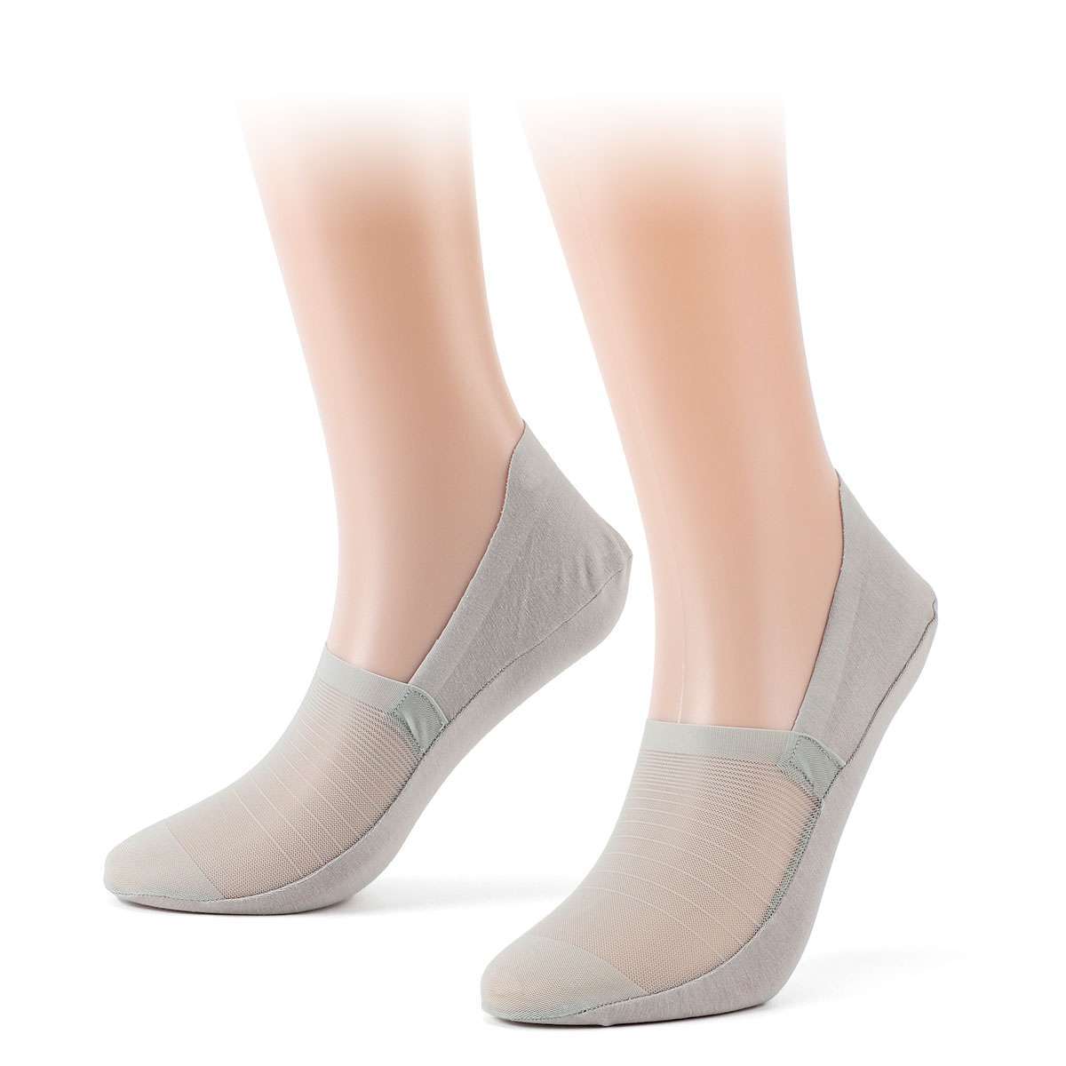 2Pairs Mens Womens Summer No Show Invisible Nonslip Boat Cotton Low Cut Socks