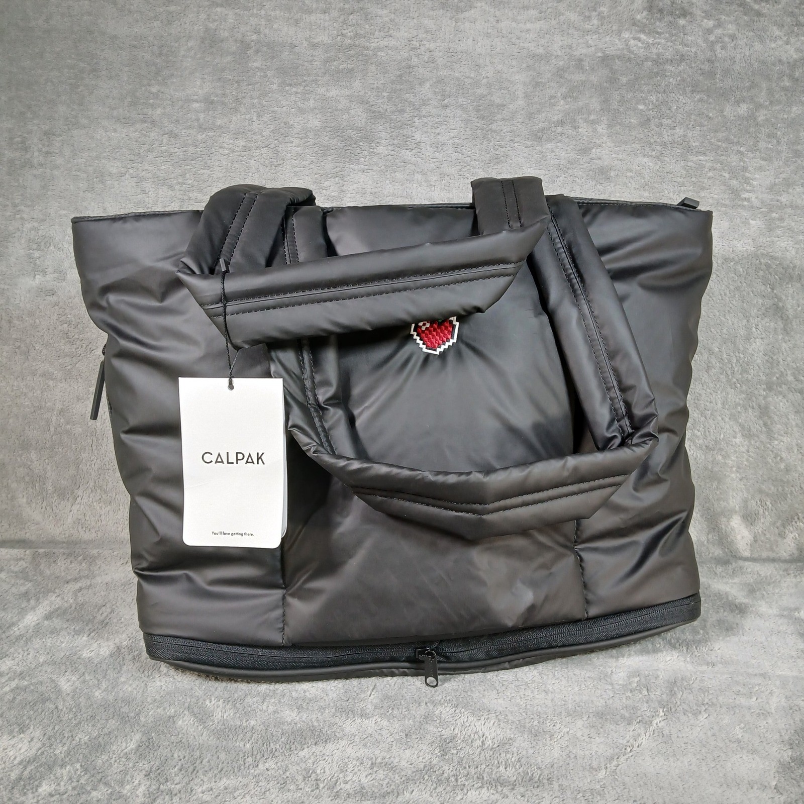 Calpak Luka Duffel Tote Bag Large Matte Black Travel