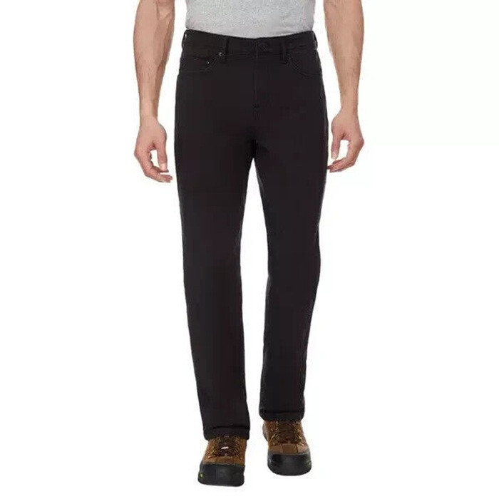 Cat Men’s Fleece Lined Canavas Pant
