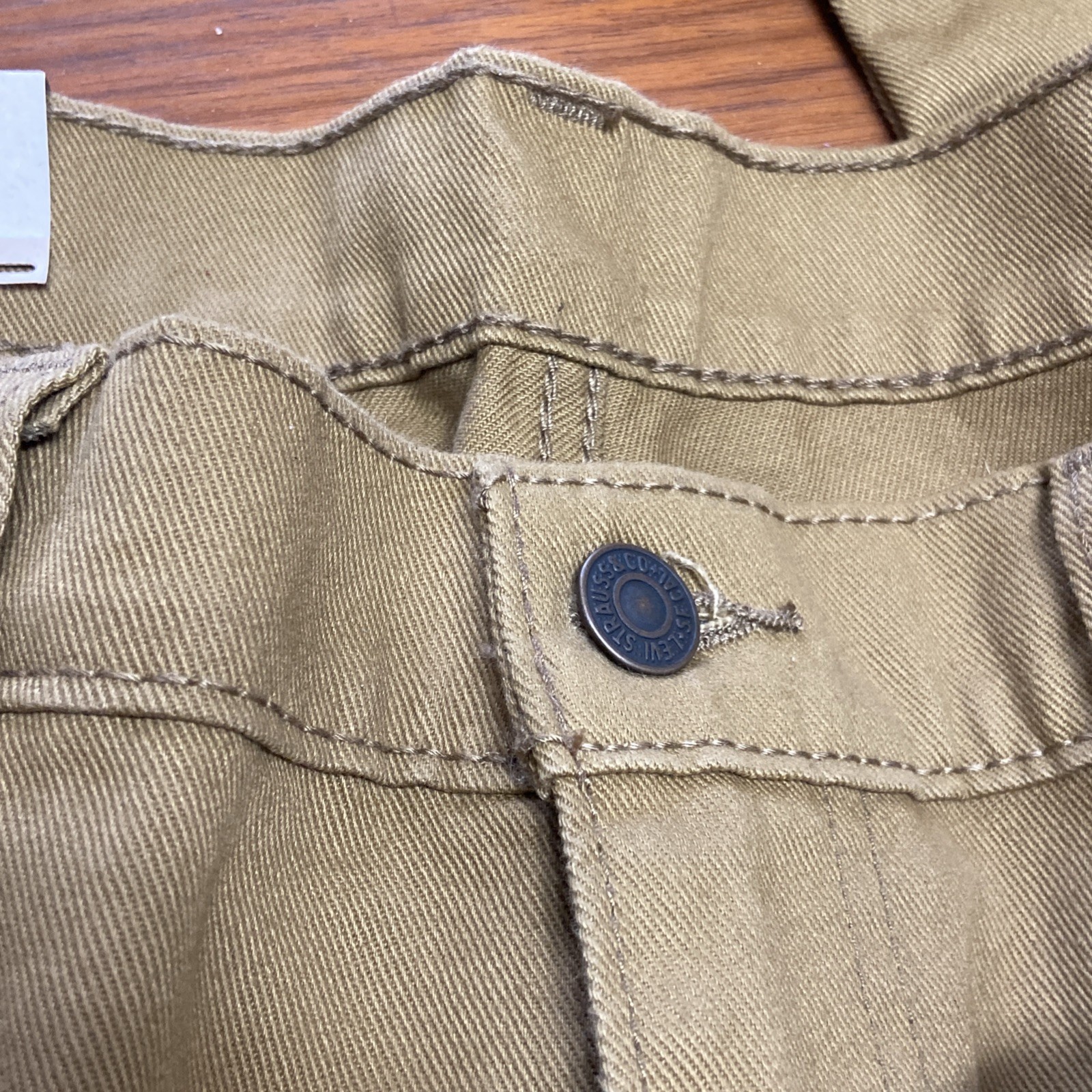 Levi’s 513 Caraway Brown Jeans 36 x 32 Slim Straight Fit Style #08513-0424 $80