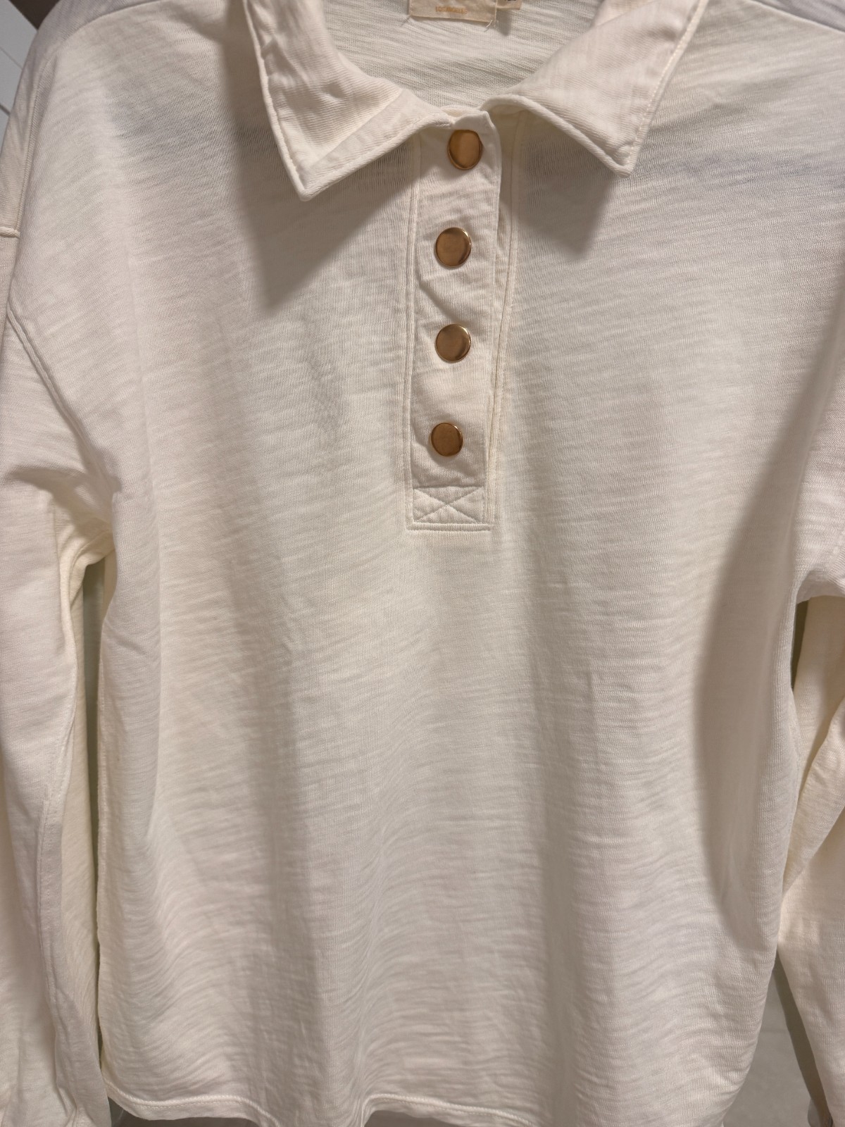 Nation LTD Banks Relaxed Snap T-Shirt XS