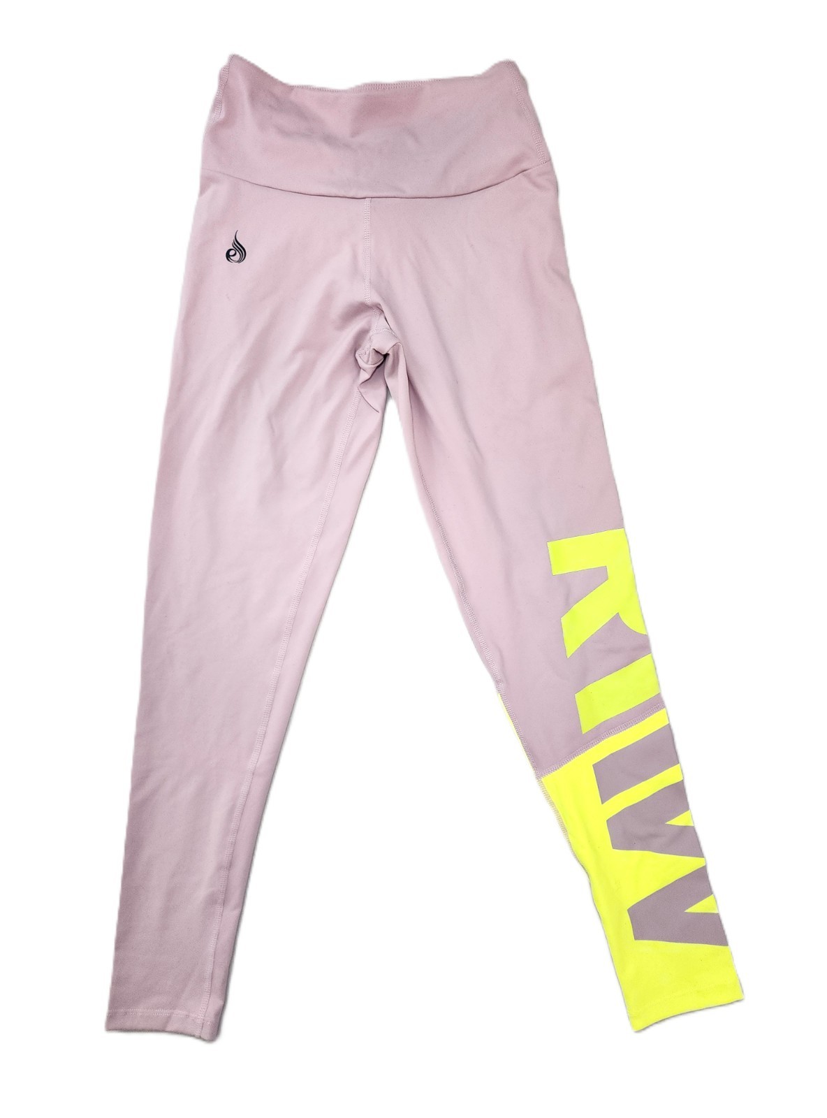 Ryderwear Womens Small Pink Scrunch Butt Leggings High Rise Neon Gym Workout