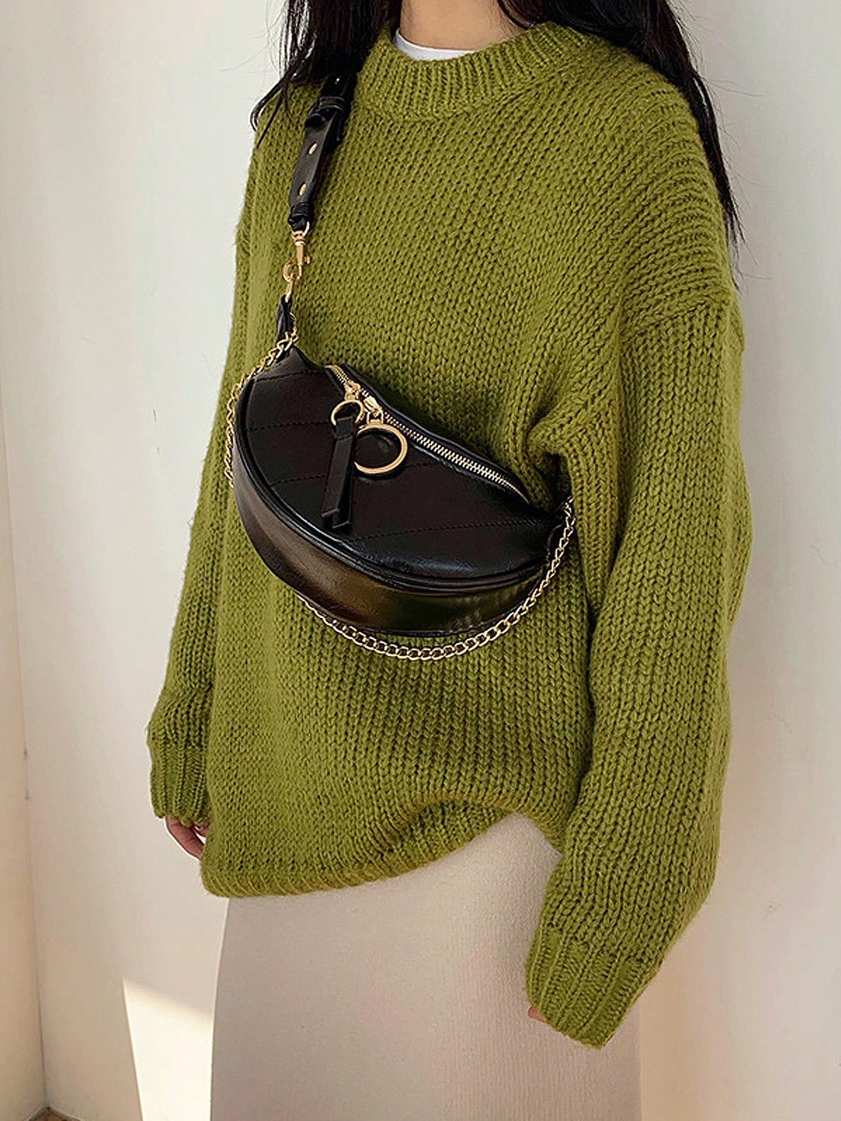 Waist Bag, Fashion Chain Crossbody Bag, Multifunctional Chest Bag And Shoulder