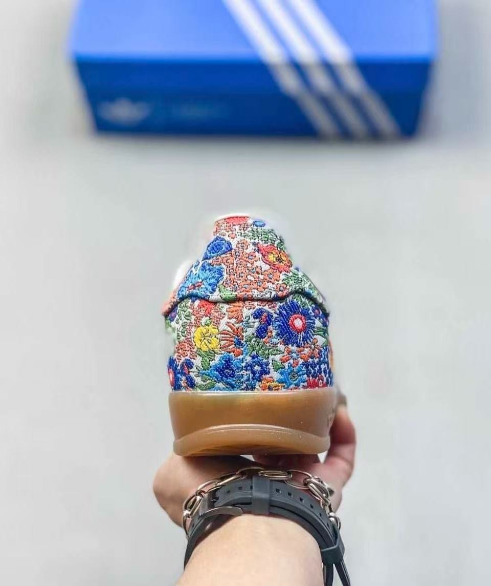 Adidas Gazelle IndoorLiberty London Floral Embroidery (Women’s) JP5309 New