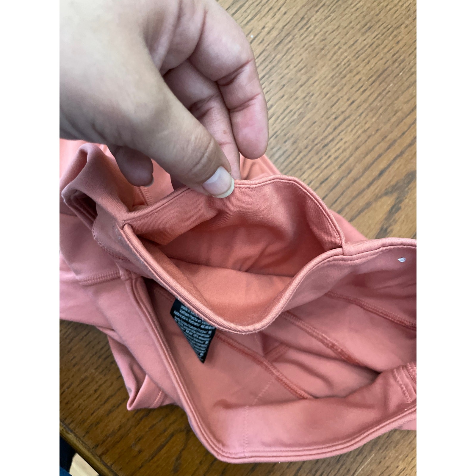 VS PINK Sport Leggings Size L- Coral