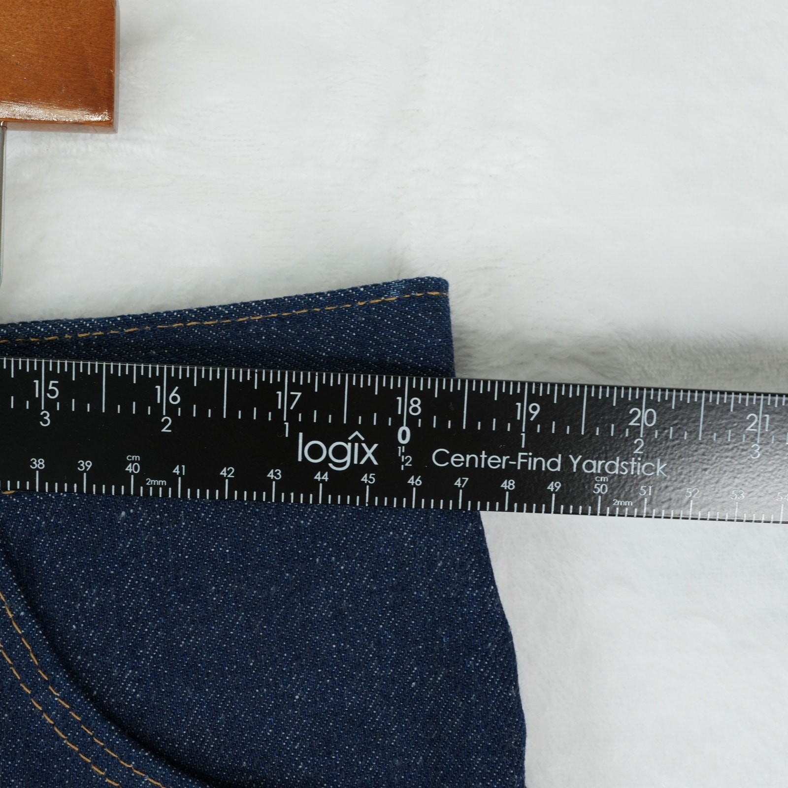 Vtg Rustler by Wrangler Jeans Mens 38×34 Blue Boot Cut Regular Fit USA Deadstock