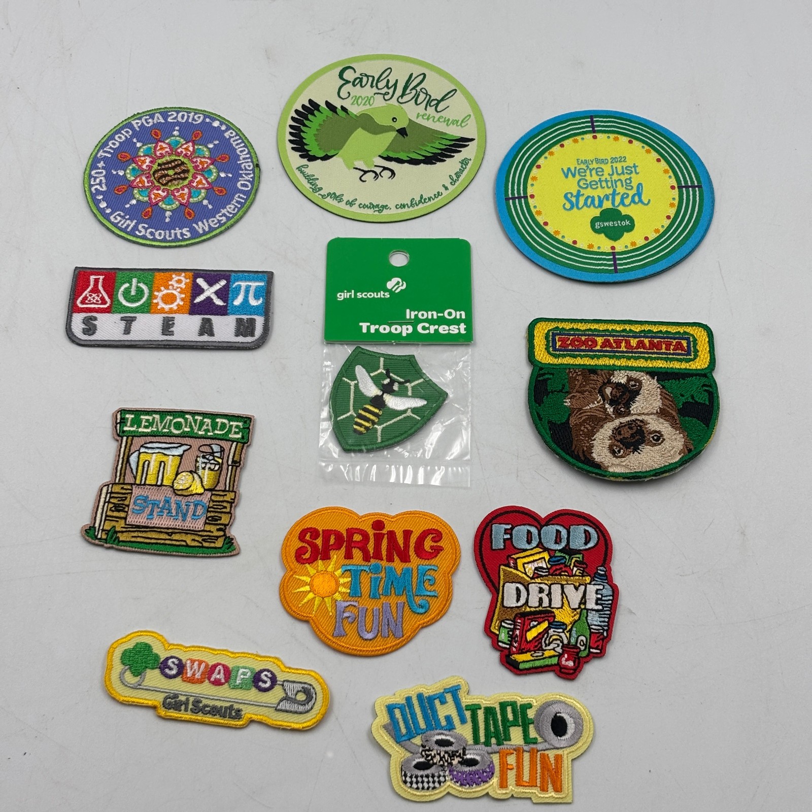 You Pick: Girl Scout Misc Iron On Badges/Patches New Volume Pricing Free Ship