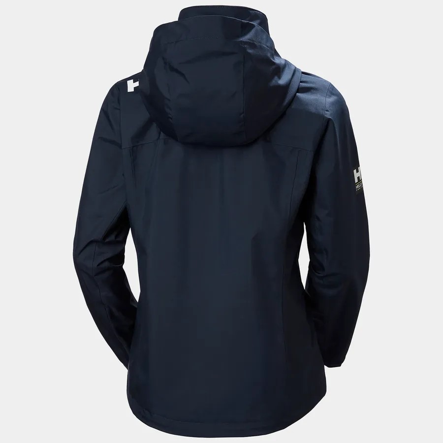 Helly Hansen Crew 2.0 Hooded Sailing Jacket – Women’s – Medium / Navy