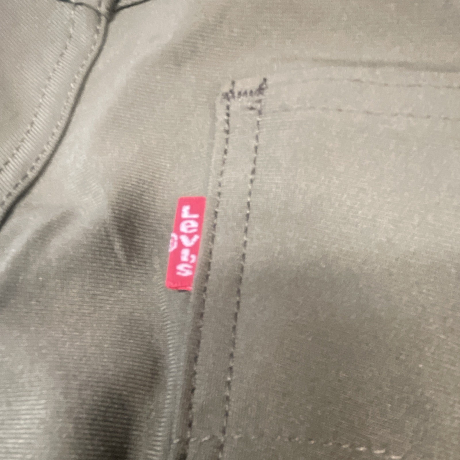 Levi’s Tech 511 Slim Stretch Quick-Dry UPF 50+ Green 5-Pocket Pants Men 32W
