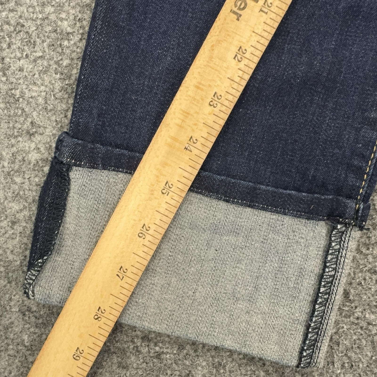 Hudson Ginny Crop Straight Jeans Womens 27 Blue Mid Rise Cuffed Stretch Denim