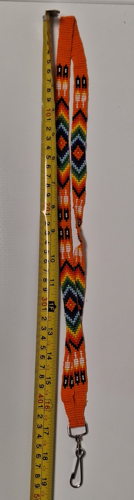 2ea-BEADED LANYARDS 10/19in , PURSE PULL/KEYCHAIN , HANDMADE 6 COLORs, YOU PICK