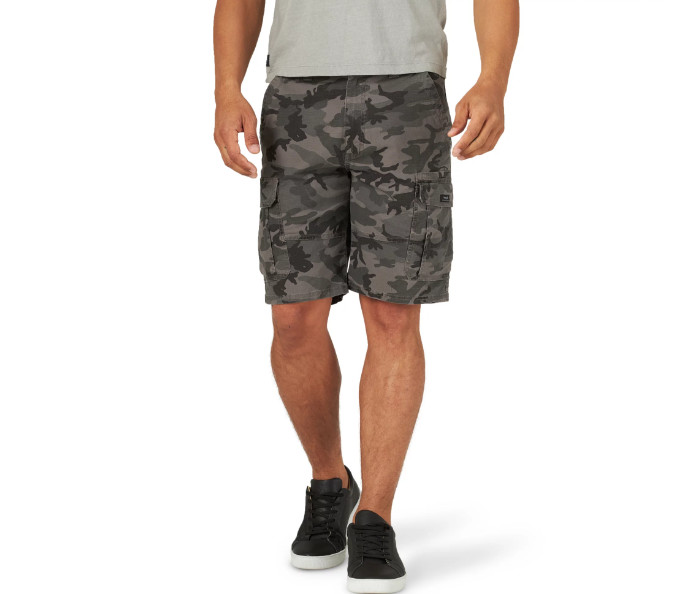 Mens Wrangler Cargo Shorts w Stretch Relaxed Fit Tech Pocket CHOOSE COLOR & SIZE