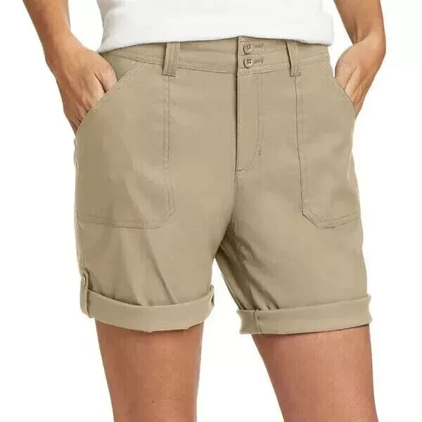NWT Eddie Bauer Women’s Rolled Hem Bermuda Shorts, Eddie Bauer Shorts,