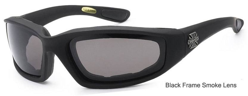 3 PAIRS Choppers Padded Foam Wind Resistant Sunglasses Motorcycle Riding Glasses