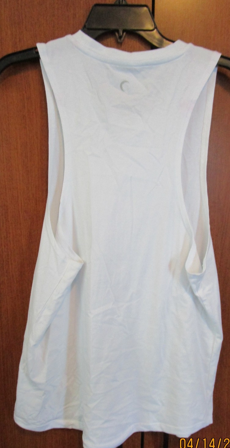 New Zyia Tank Top Active Sz XL Cotton Spandex Bust 36 Length 27.5 in NWOT