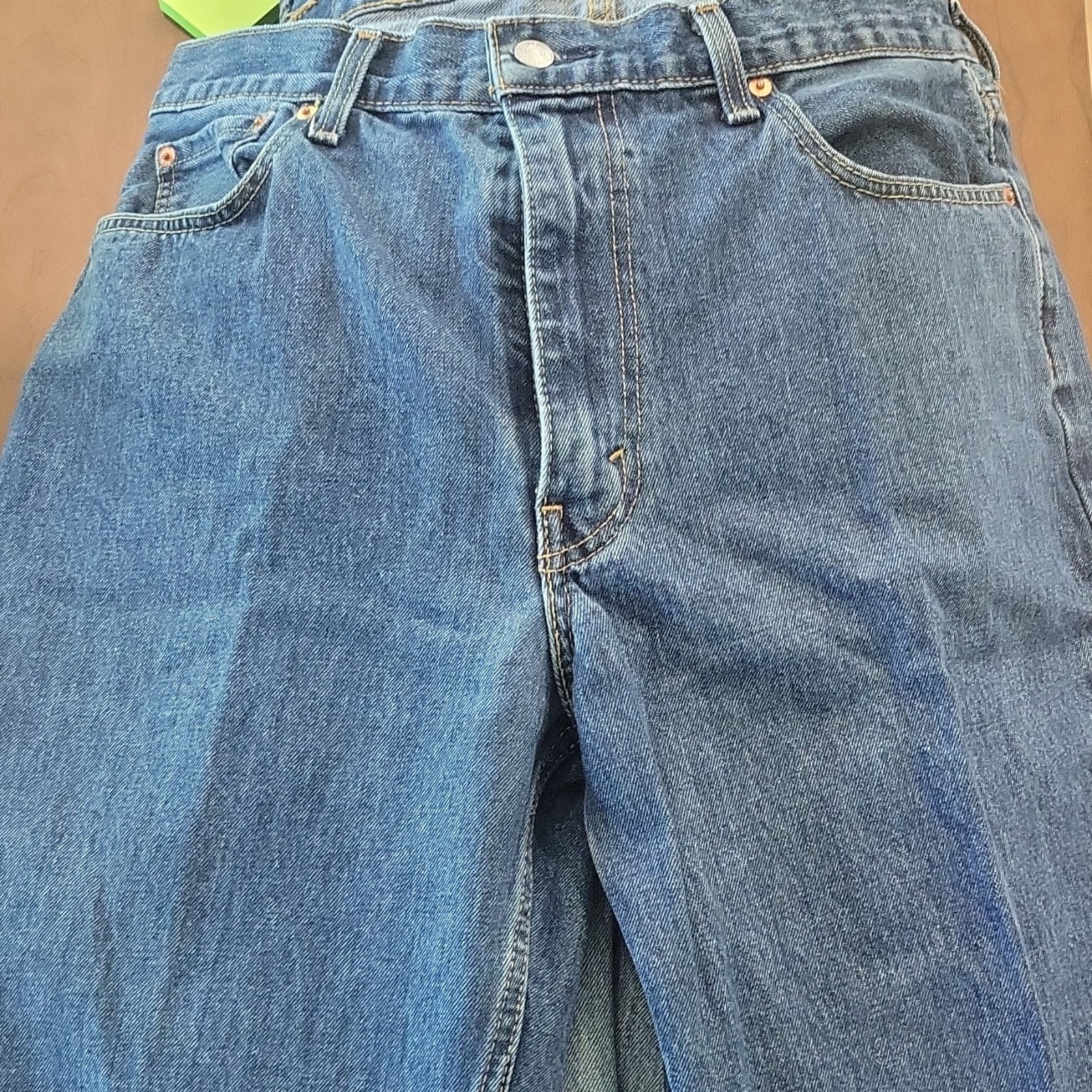 6 Pairs Levi’s 500 Series 550 Relaxed Fit Blue Medium Wash Denim Jeans Mid Rise