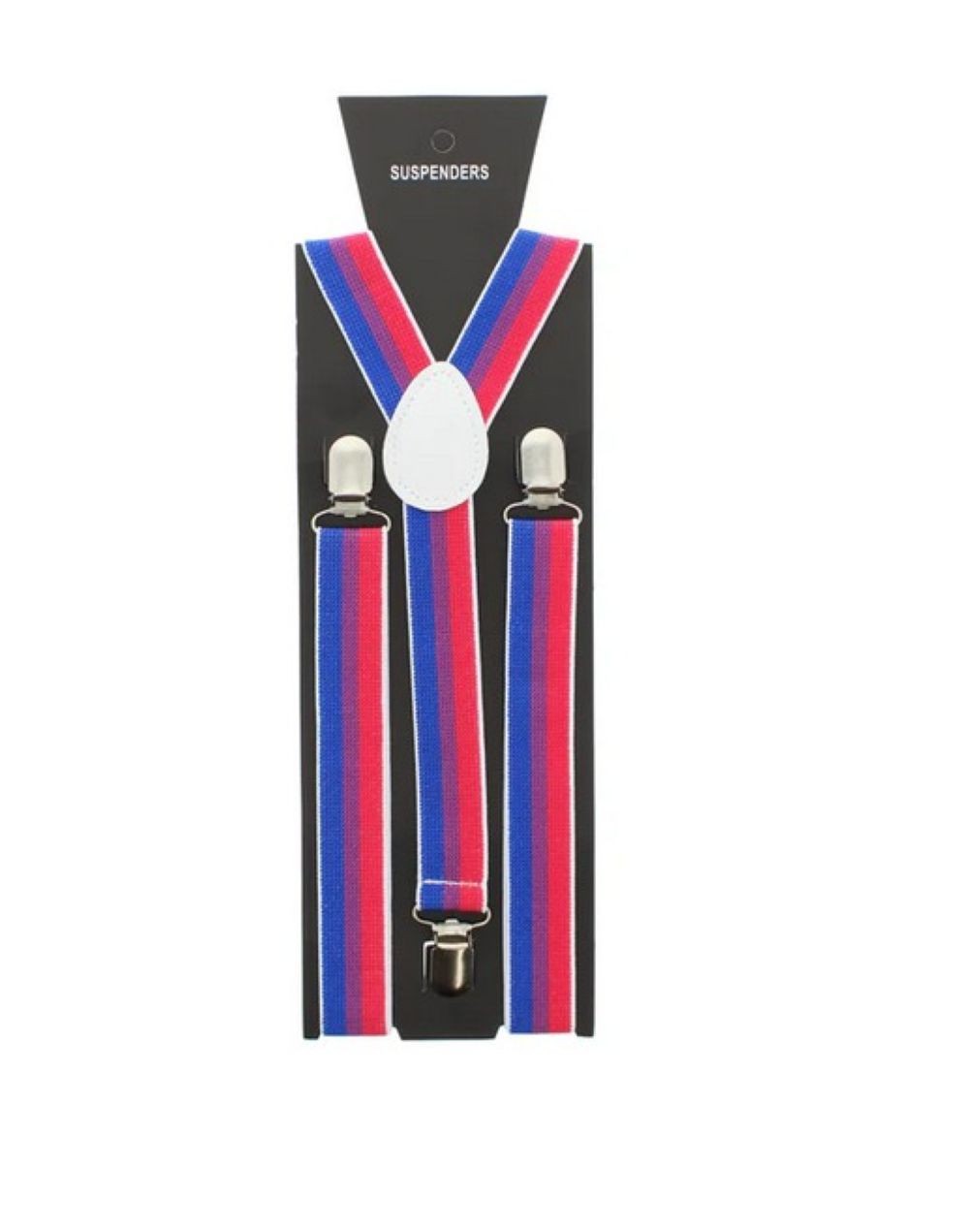 Unisex Gay Pride Bisexual Stripe ClipOn Adjustable Braces Fancy Dress New