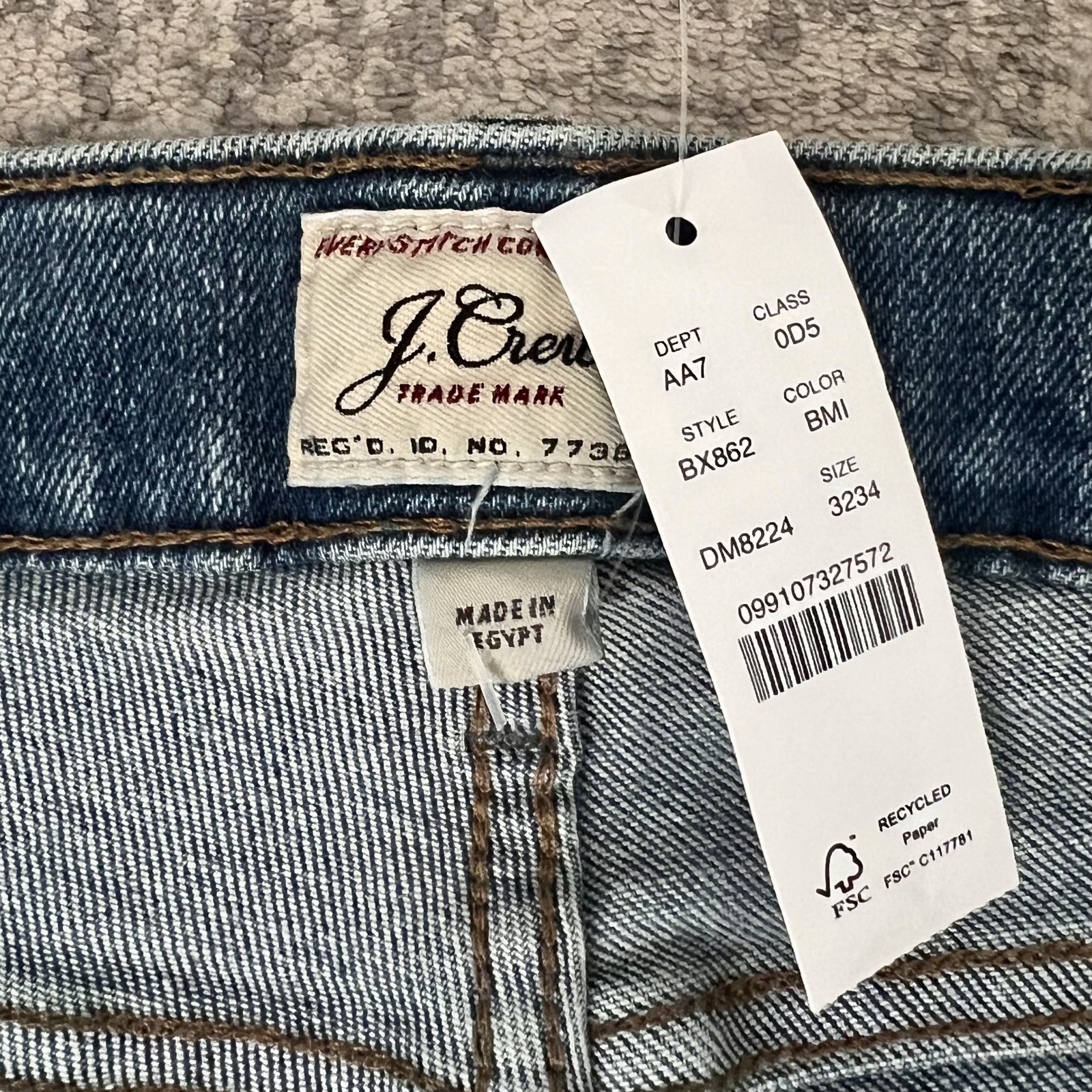 NEW w/TAGS J.Crew 484 Slim-fit stretch jean in medium wash 32/34