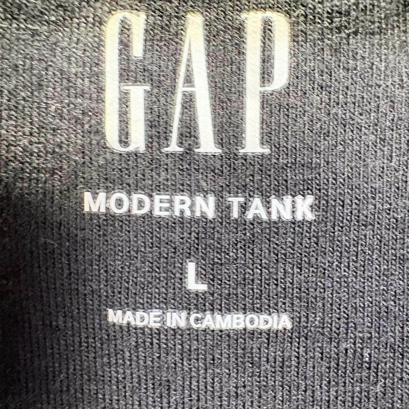 GAP Modern Tank Top Black Size L