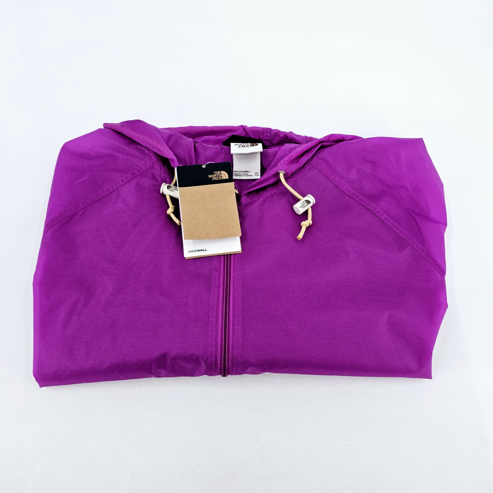 The North Face Heritage Wind Jacket Mens Size 2XL XXL Relaxed Fit Purple NEW