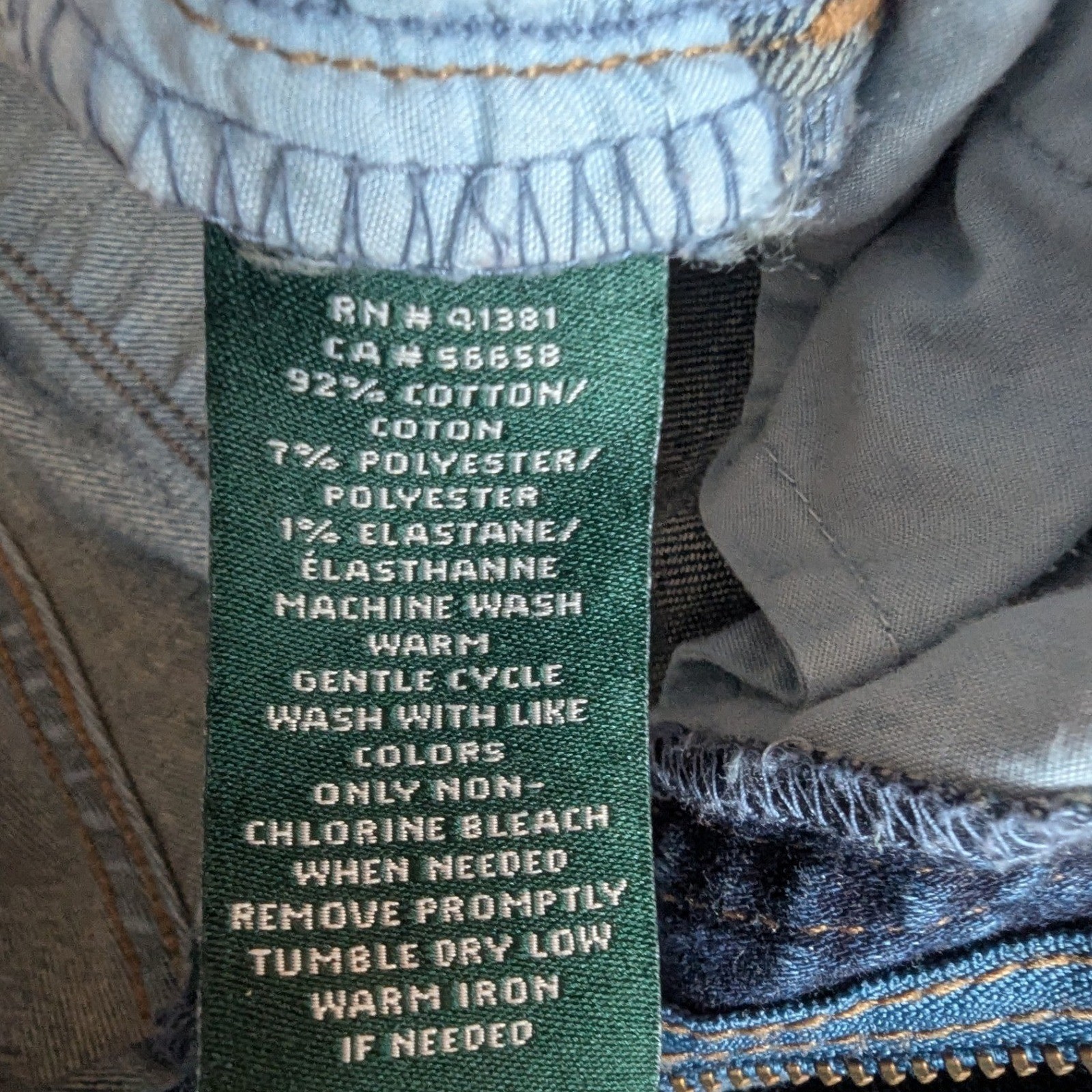 Lauren Ralph Lauren Jeans Classic Straight Leg Denim Womens Sz 6 Medium Wash