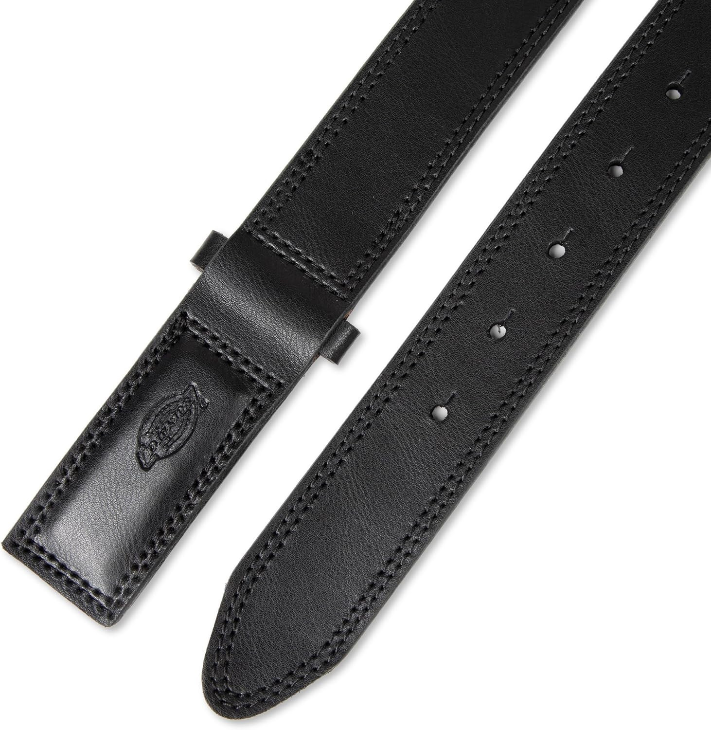 Men’S Unisex Leather Mechanic No-Scratch Work Belt – Buckleless, Snap-On Belt