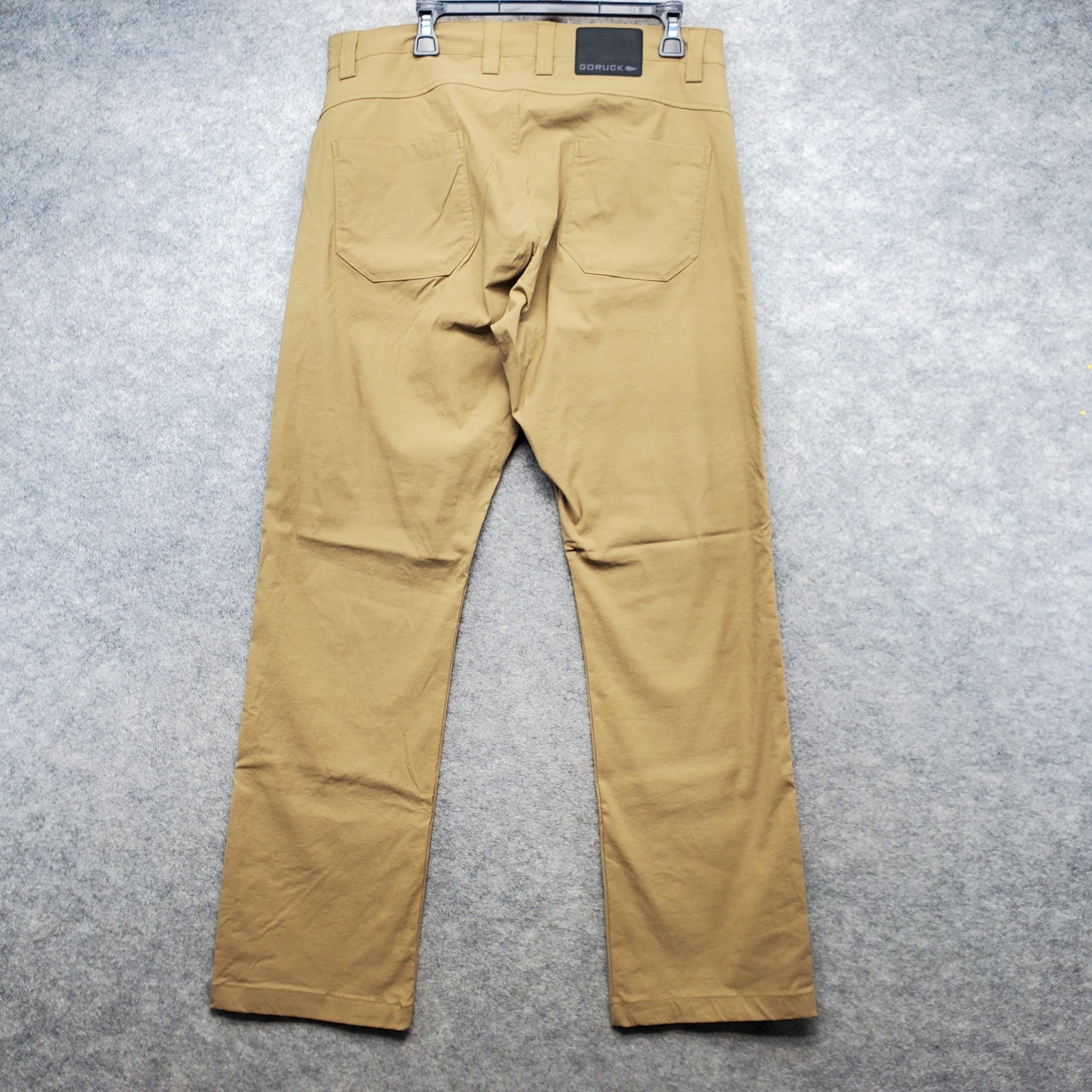 Go Ruck Pants Men’s Size 34×34 Tan Tough Dry Outdoor Nylon/Elastane Stretch
