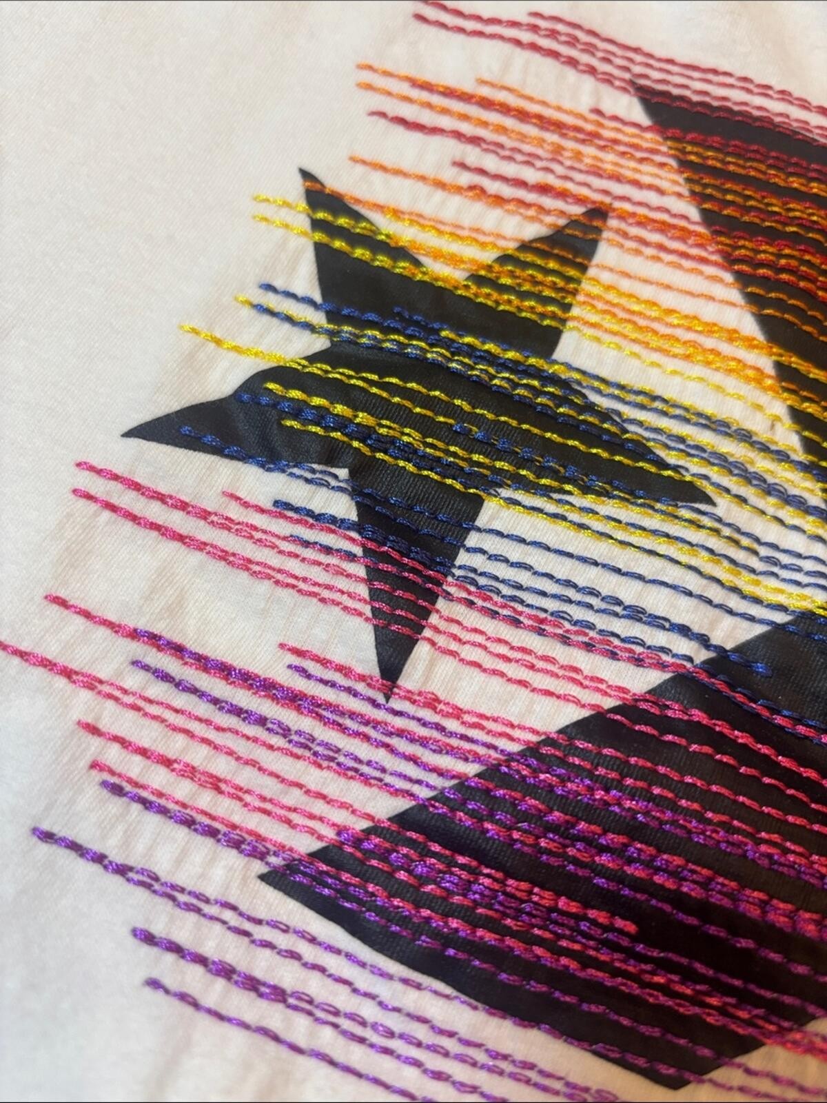 Converse Rainbow Thred Icon Remix T-Shirt – Size M