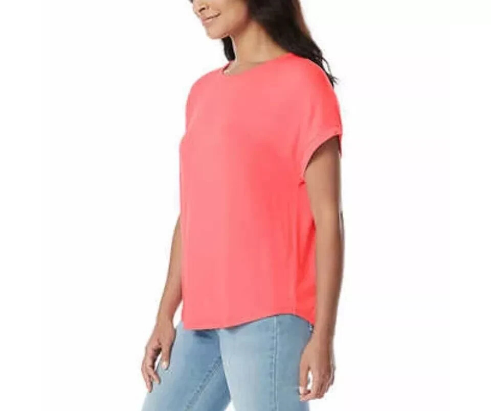 Buffalo David Bitton Women’s Super Soft French Terry Short Sleeve Top VARIATION