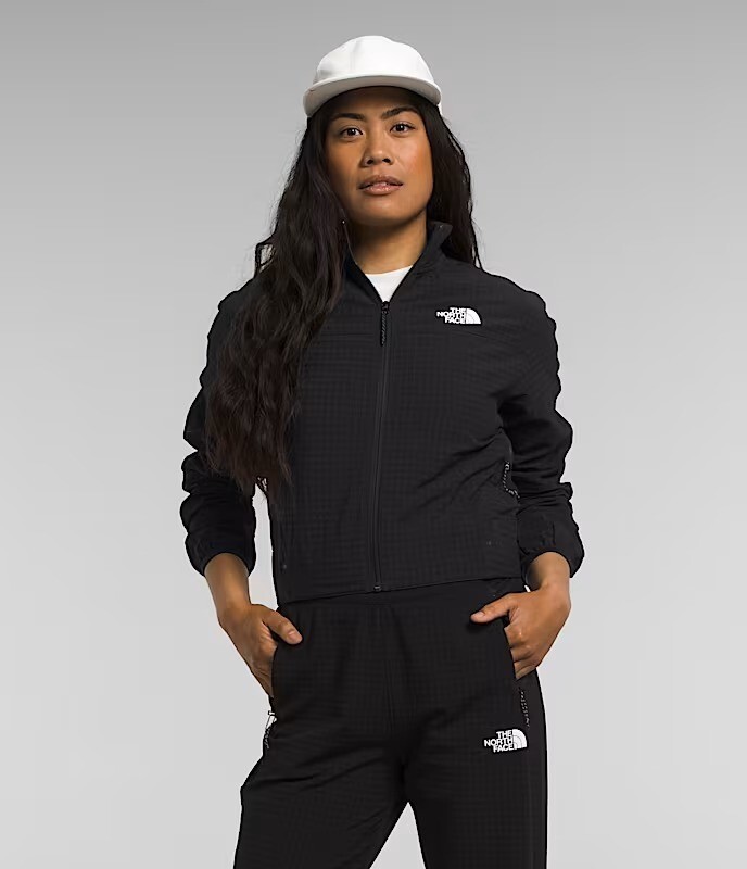 Women’s The North Face Tekware Grid Hybrid Coat Jacket NF Full Zip