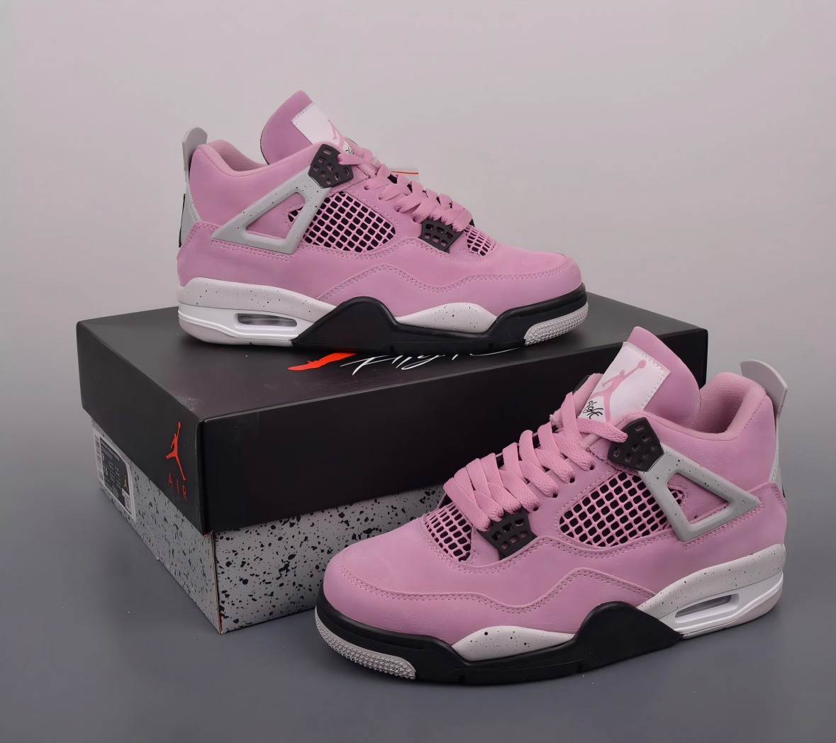Jordan 4 Orchid Retro Mid Top Basketball Shoes Men’s & Women’s Shoes
