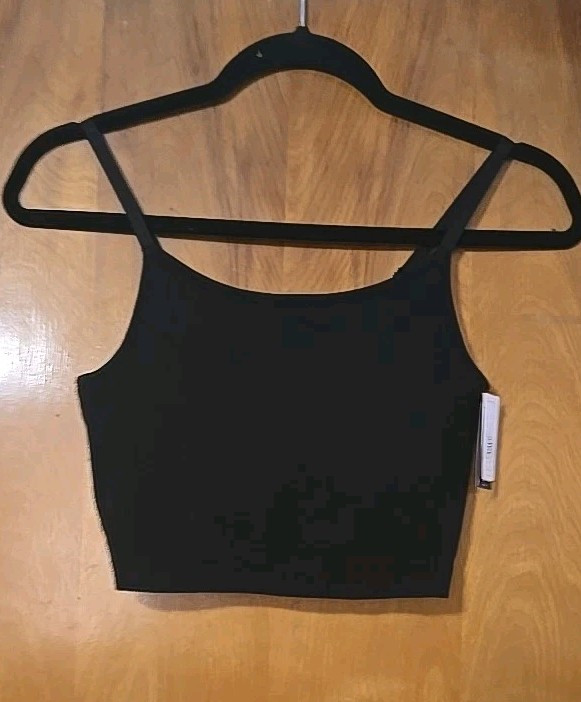 Gap GapBody Women’s Logo Comfort Cropped Bralette/Cami Black $34.50 Medium