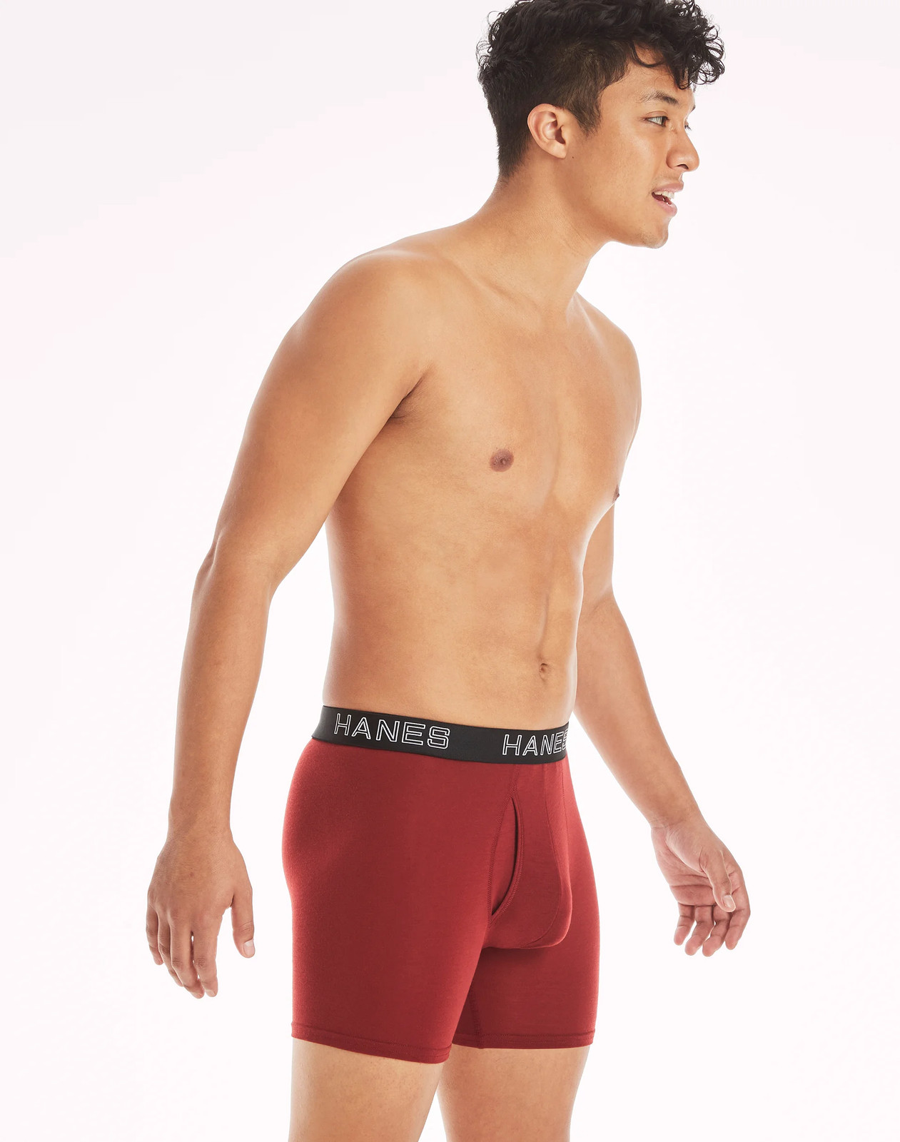 Hanes Men’s Boxer Brief 4-Pack Ultimate Comfort Flex Fit Total Support Pouch