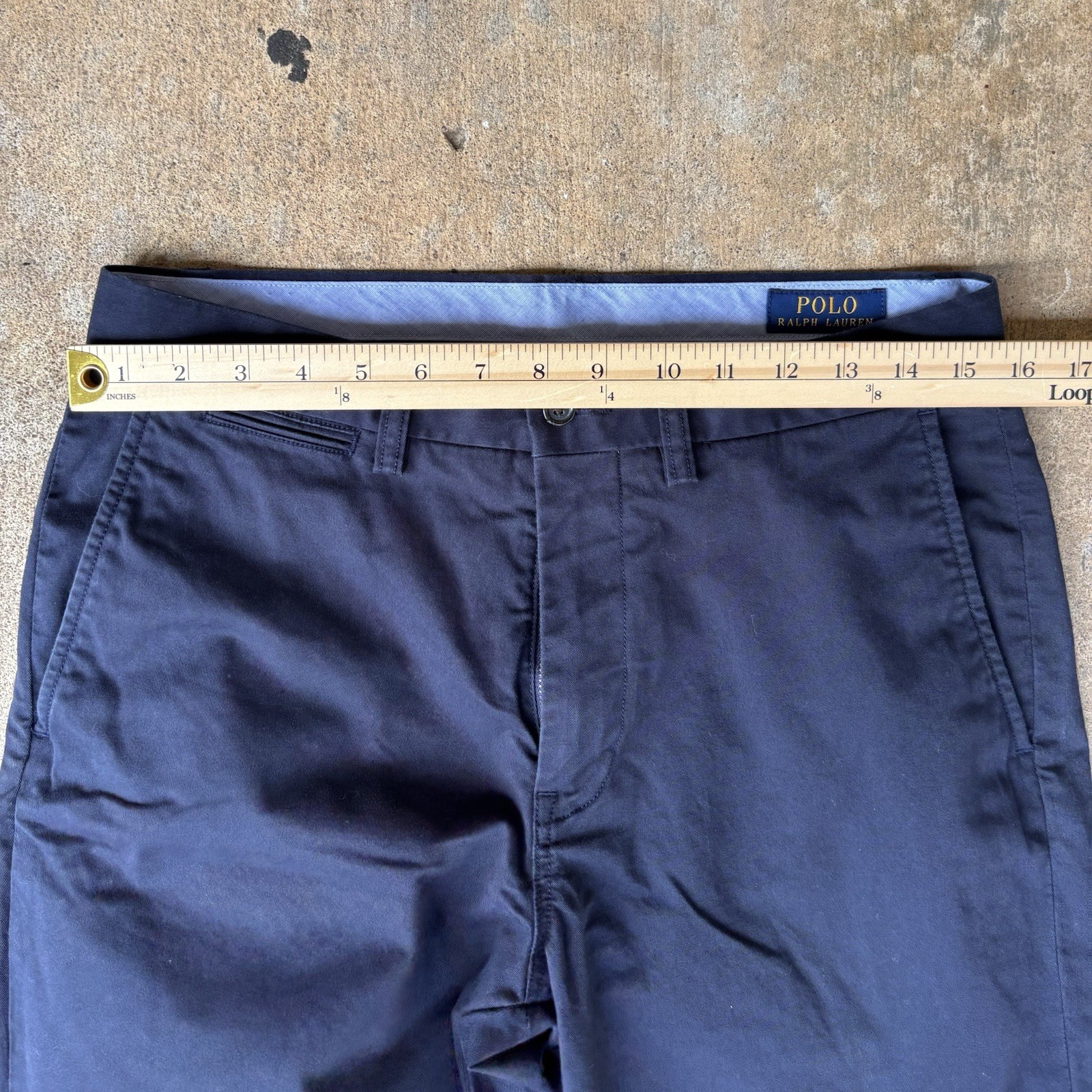 New Polo Ralph Lauren Men’s Stretch Classic Fit Pants – 30 x 30 – Aviator Navy