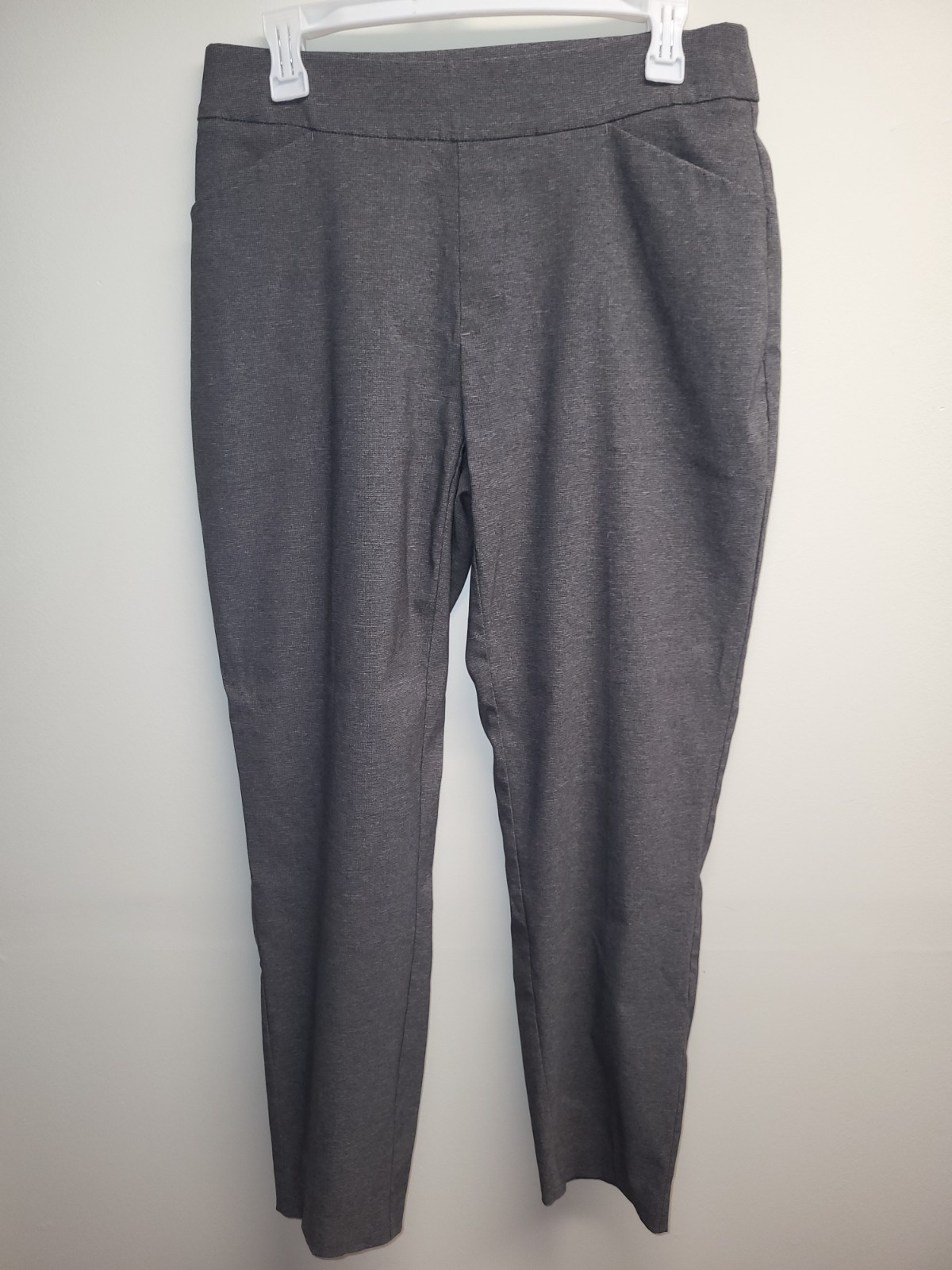 Denver Hayes Gray Pull On Career Pants Size 10×30