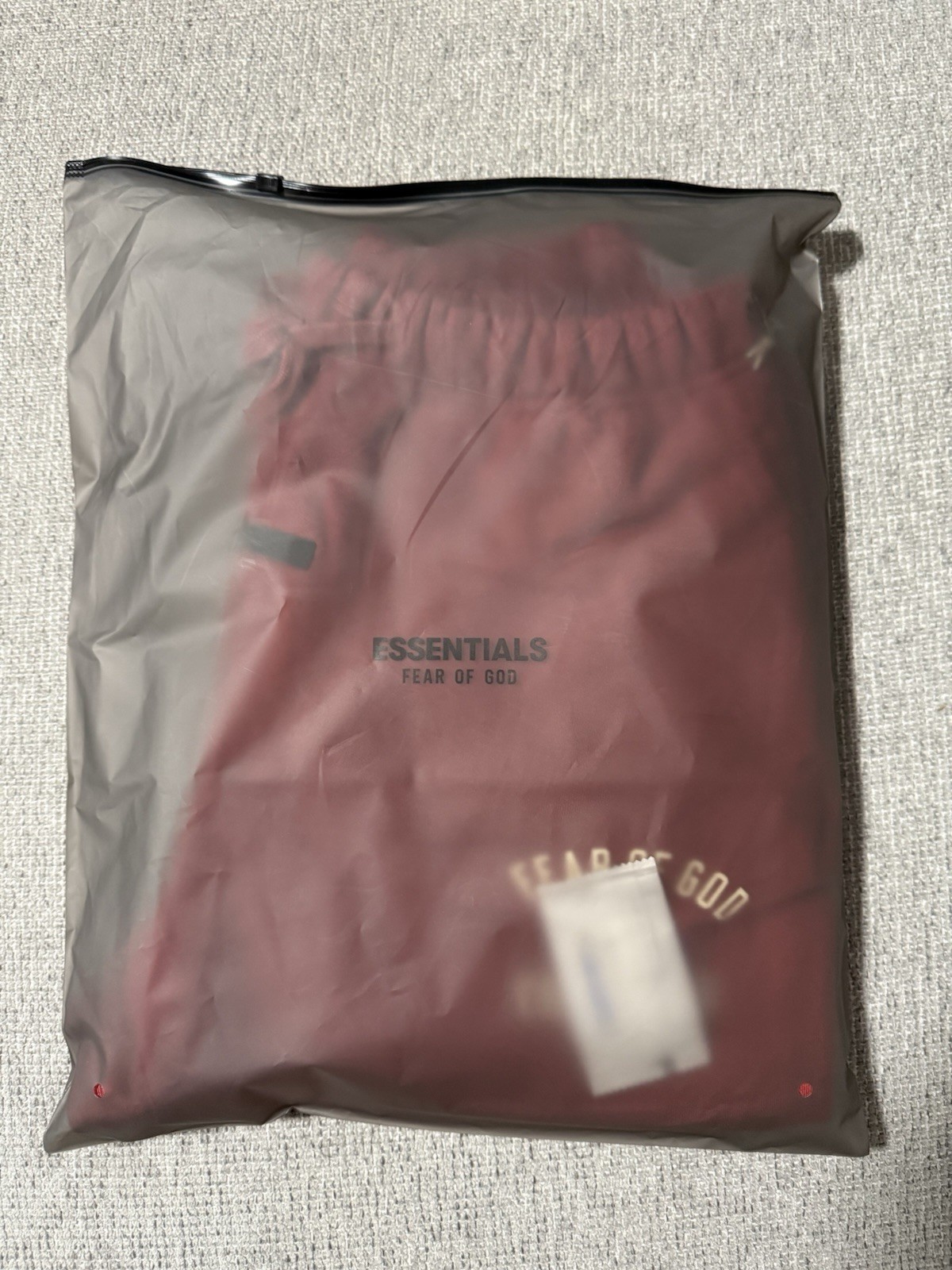 Essentials Fear Of God Crimson Sweatpants XXS to XXL 100% Authentic