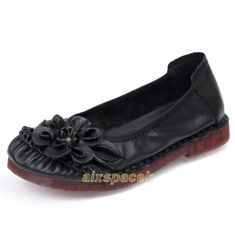 Women’s Flats Oxford Shoes Leather Loafers Ladies Moccasins Woman Flats Ladies