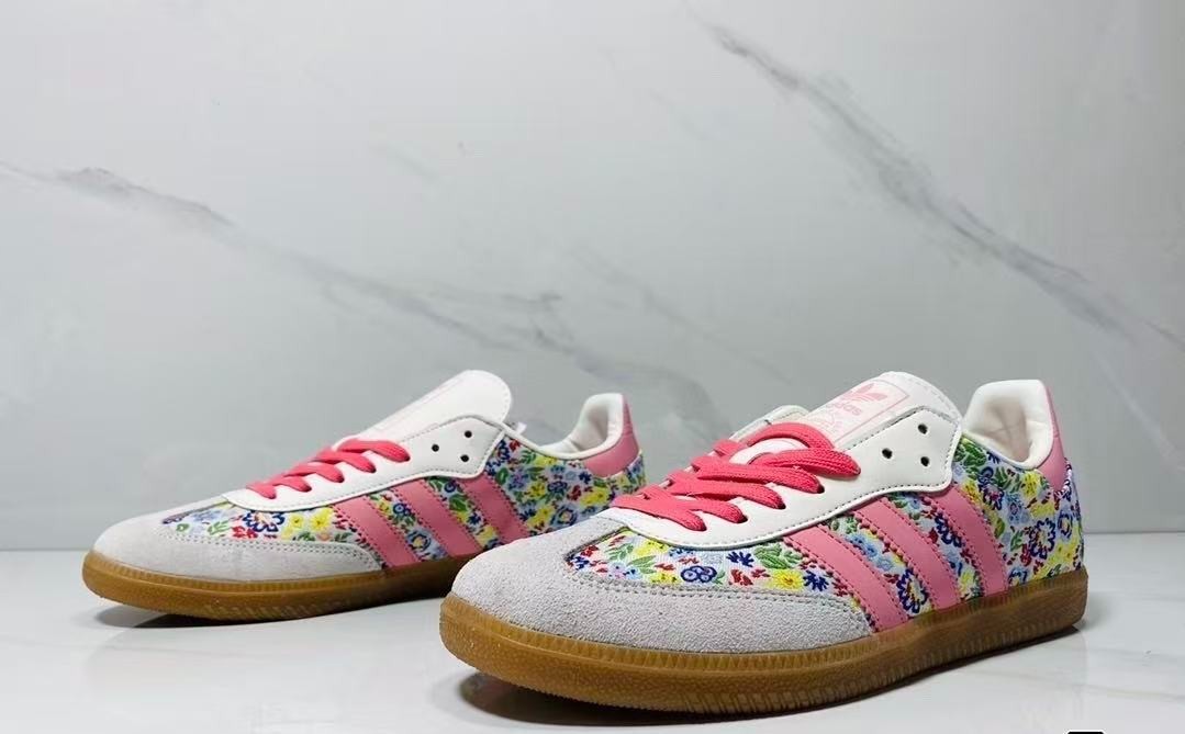 Adidas Gazelle IndoorLiberty London Floral Embroidery (Women’s) JP5309 New