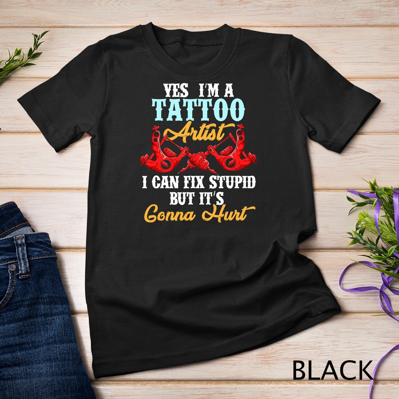 Tattoo Shirt for a Lover of Ink and Tattoo Artist T-Shirt Unisex T-shirt