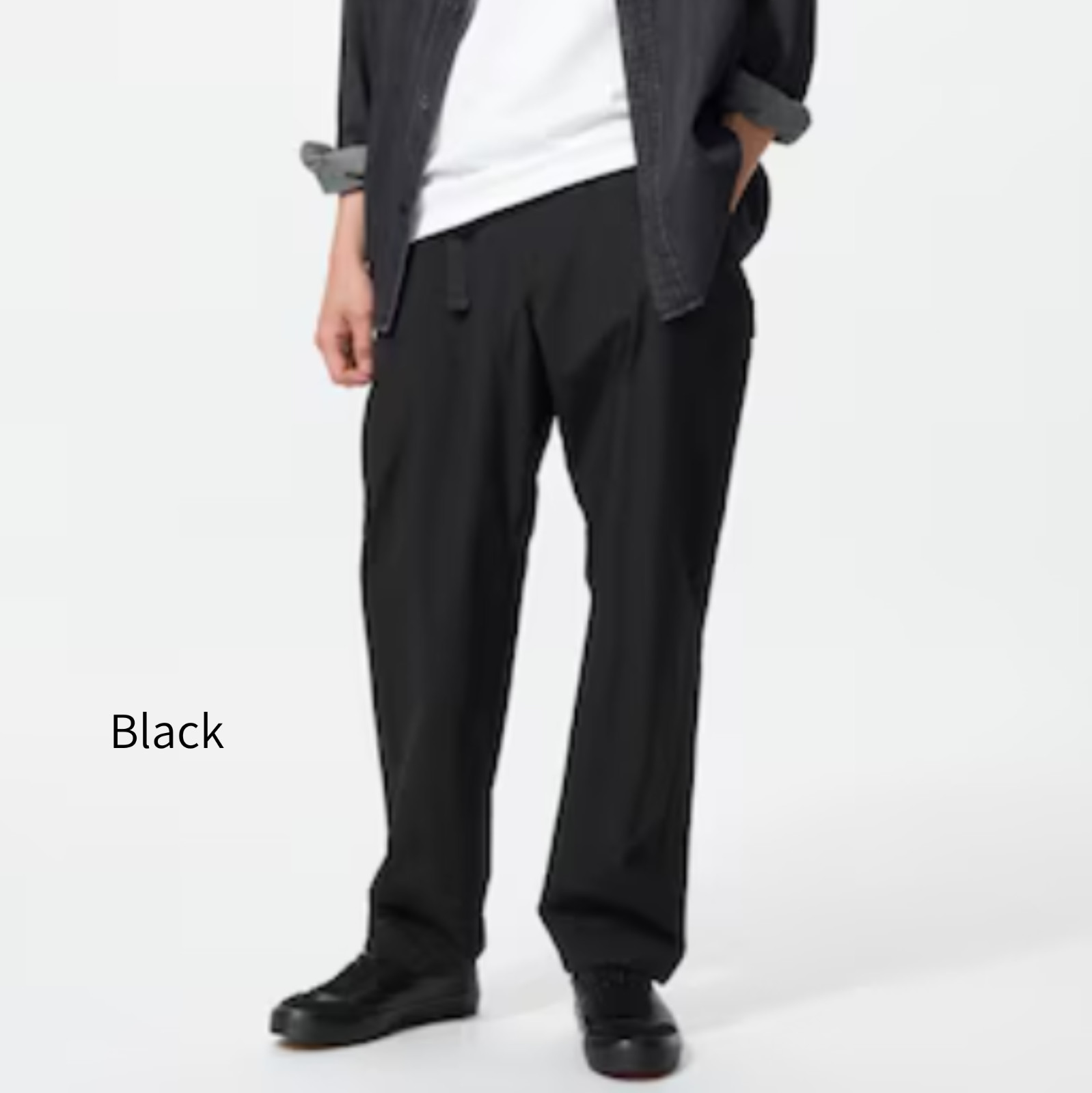 UNIQLO Geared Pants Black Gray Brown Beige Stretch Tapered Men UNISEX New Japan
